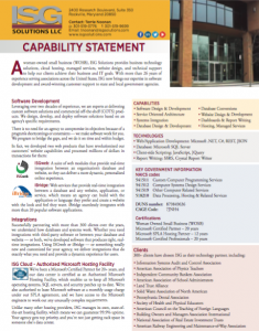 capability statement