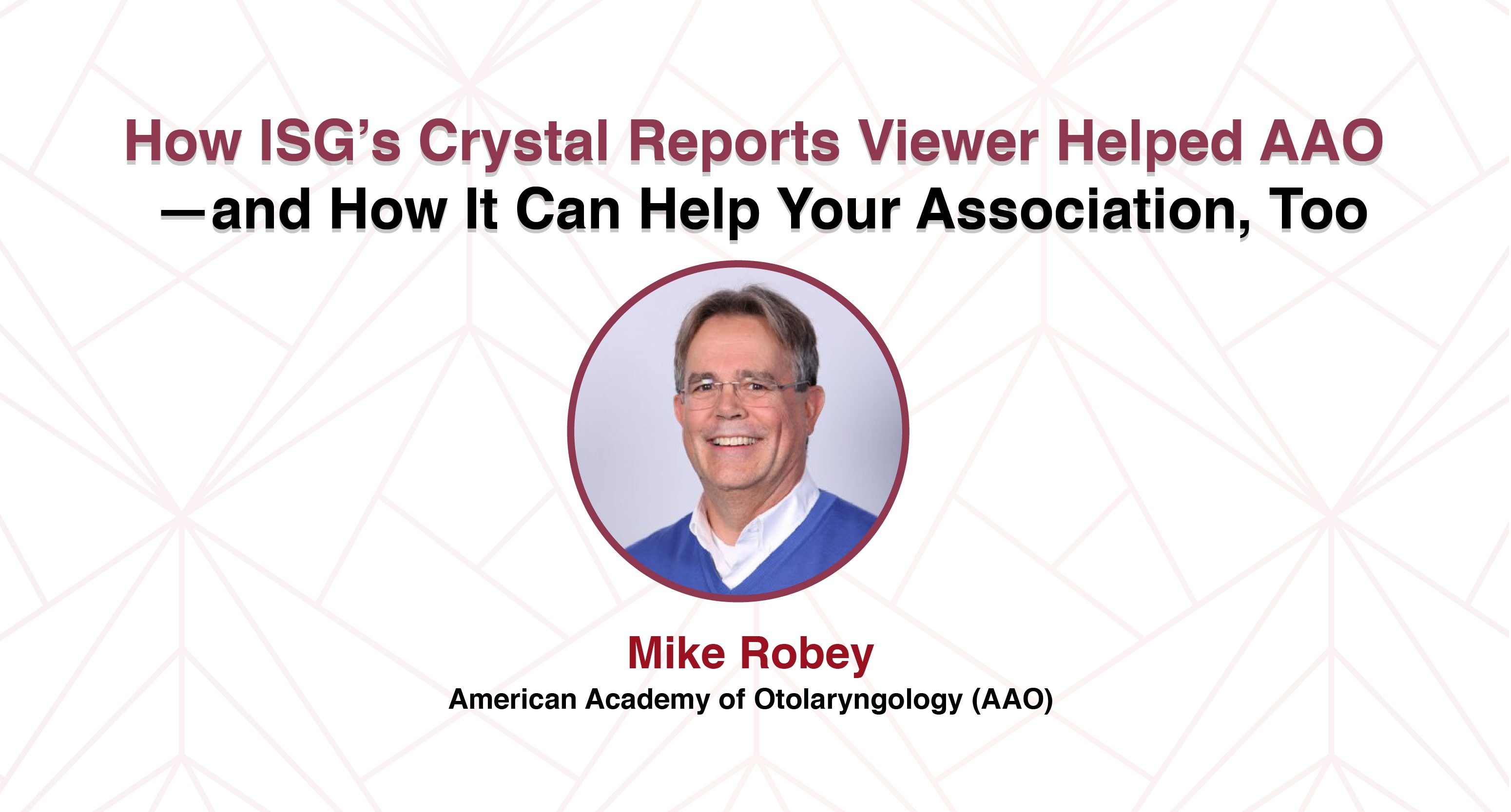 Mike Robey for AAO