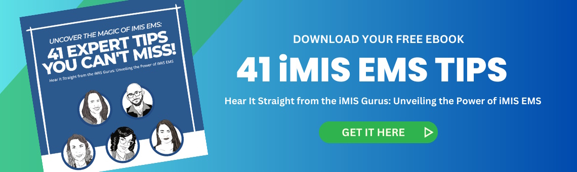ISG Ebook 41 iMIS EMS Tips