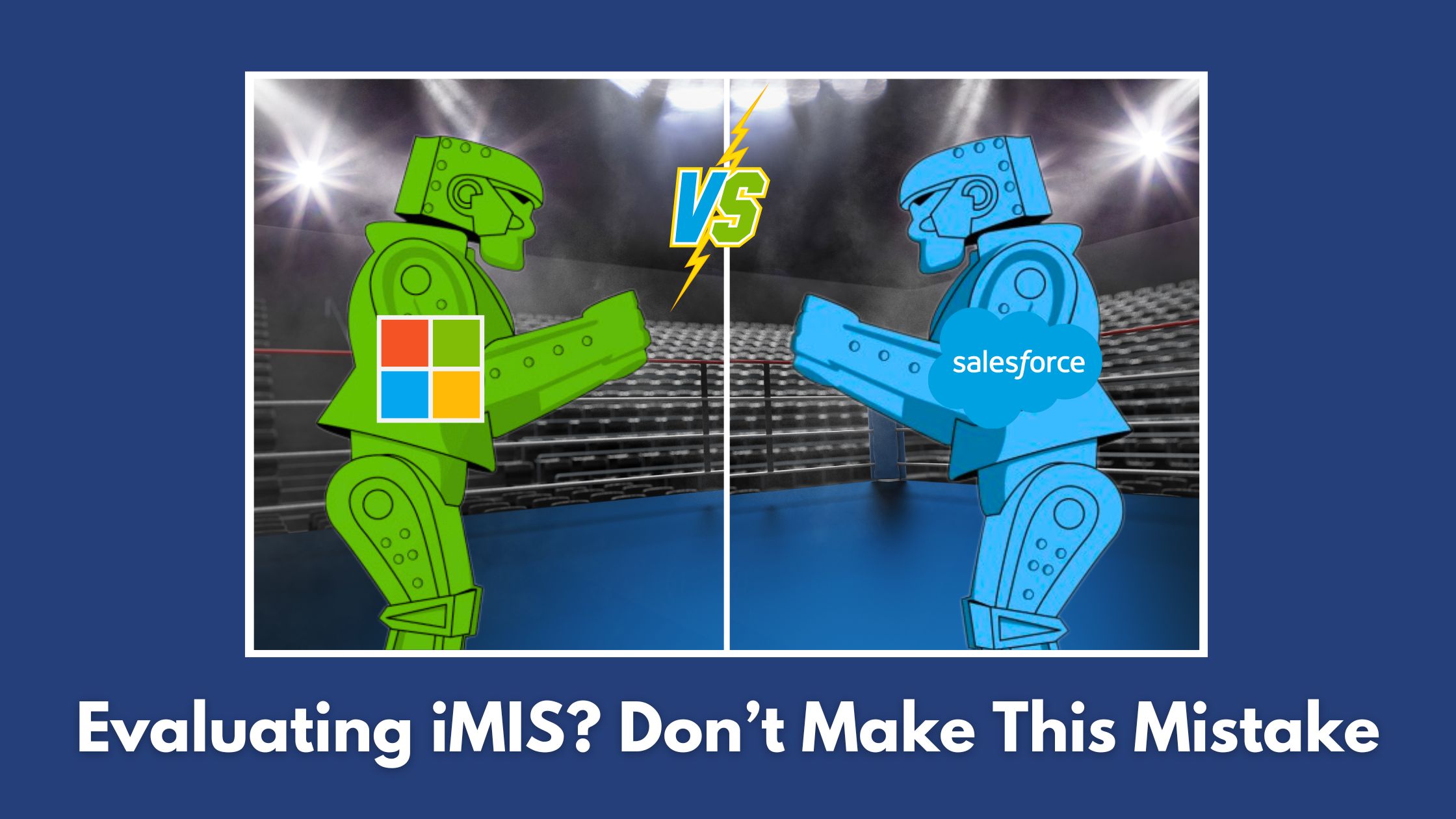 Microsoft vs. Salesforce battling robots