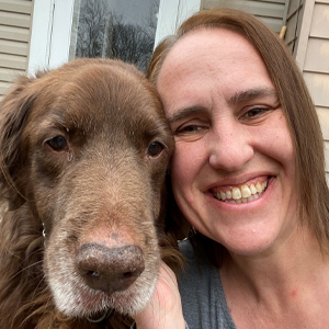 Photo of Amanda Grubb with Dog
